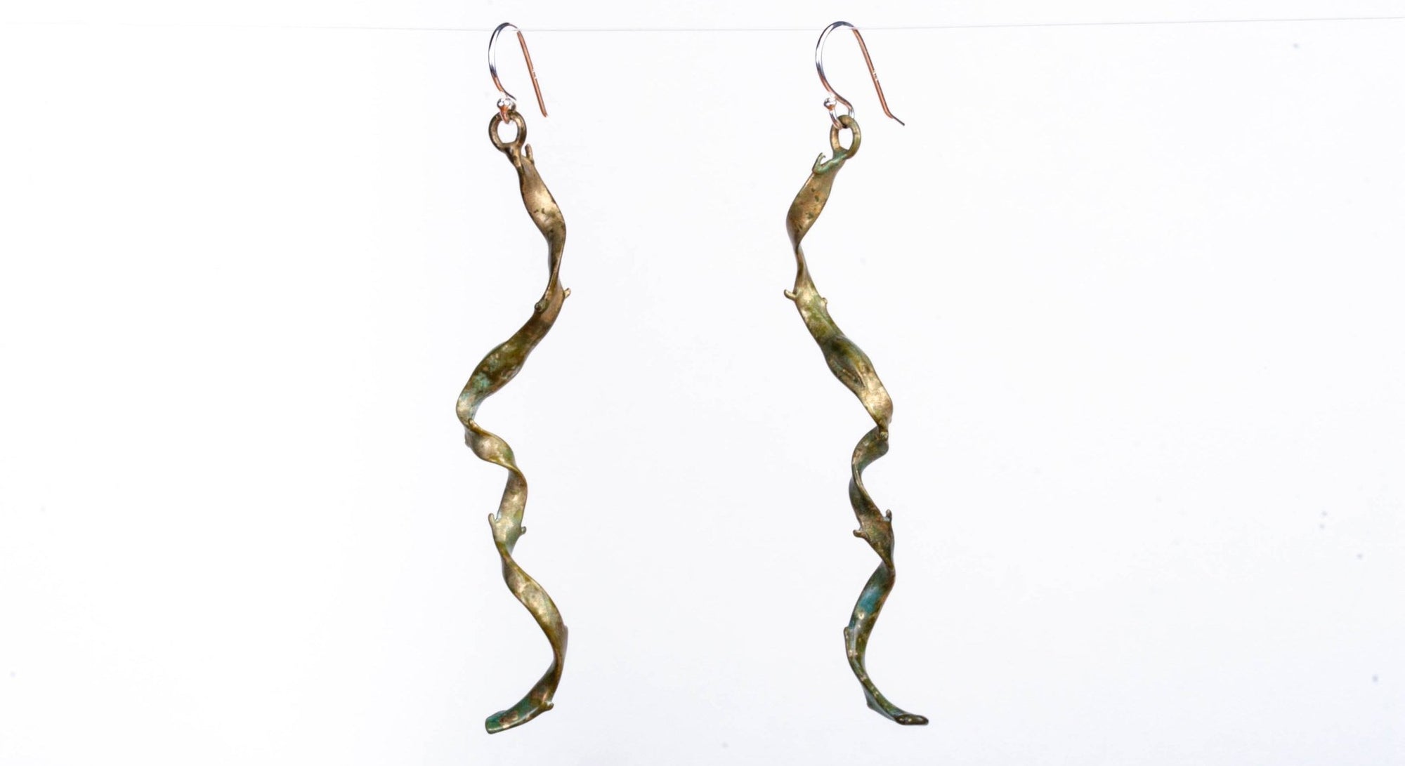 Cherry Hill Beach Seaweed Earrings - Donna Hiebert Artist