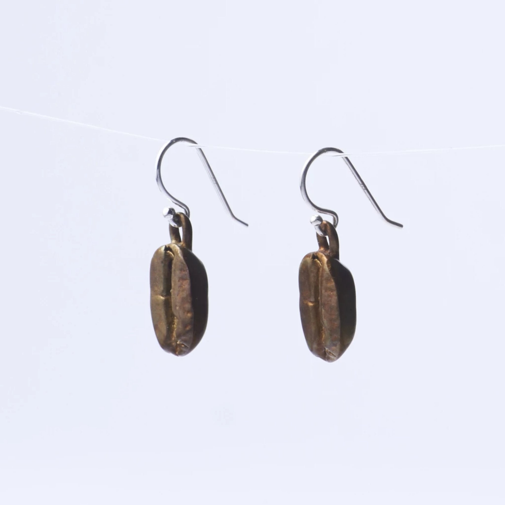 Coffee Bean Earring - Donna Hiebert Artist